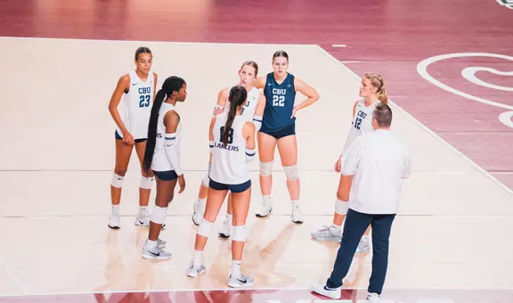 Team huddle