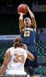 California Upsets No. 22 Virginia, 59-50