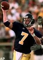 Kyle Boller Begins Throwing the Football
