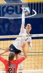 Cal Falls To No. 2 Stanford In Big Spike