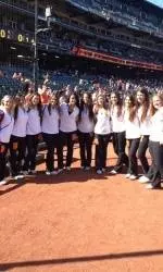 BAWSI Honors Cal Softball at Giants Game