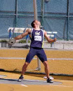 Conrad Sets Provisional Qualifying Score, PR in Decathlon at Cal Multis