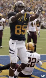 Longshore Returns to Starting Lineup, Leads Cal Past ASU, 24-14