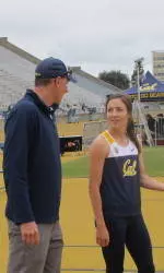 Jaci Powell 2nd after Day 1 of Cal Multis Heptathlon