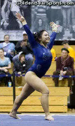 Bear Gymnasts Place Third at UCLA Quad Meet