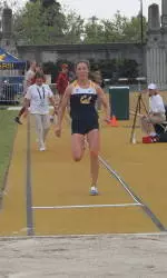 Big Javelin PR Helps Powell Take Second in Heptathlon