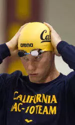 Cal Men Swimmers Compete in Day One