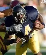 Tailbacks Star in Football Scrimmage
