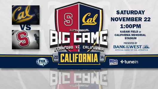 Cal Looks To Regain The Axe in 117th Big Game