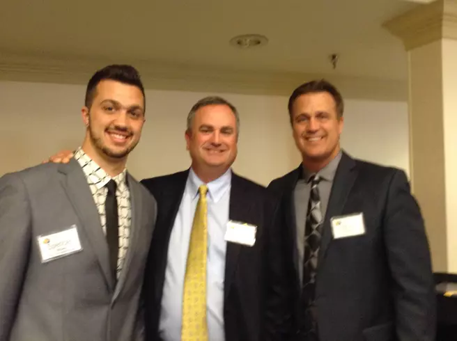 Spencer Hagan Receives Tiny Bates Award