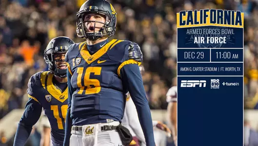 Cal And Air Force Meet In Armed Forces Bowl