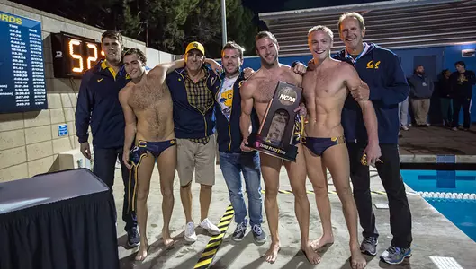 Cal Men's Water Polo At NCAA 2015
