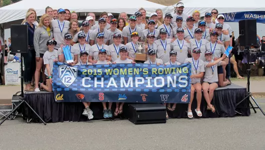 Cal Women's Crew 2015 Pac-12 Champions