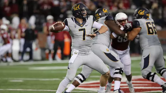 Davis Webb pass at Washington State 2016