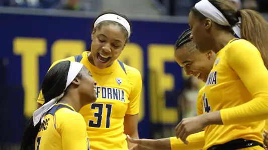 Asha Thomas, Kristine Anigwe, and Mikayla Cowling