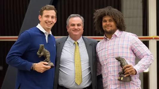 2016-12-11 Team MVPs Davis Webb, Sonny Dykes And James Looney