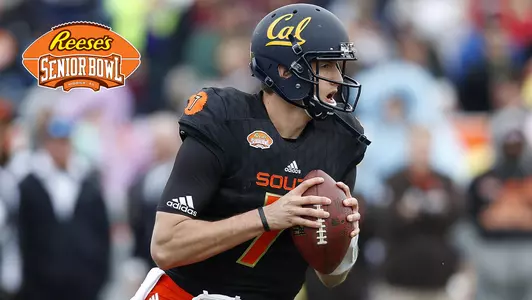 2017-01-28 Senior Bowl MVP Davis Webb