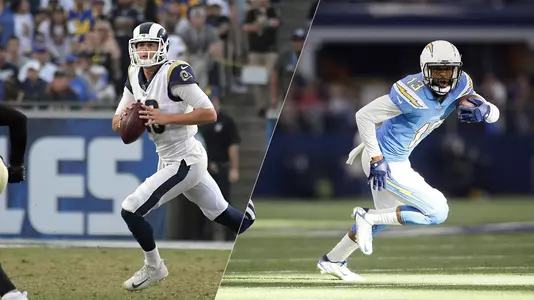 2017-11-28 Pro Bears Week 12 Jared Goff And Keenan Allen
