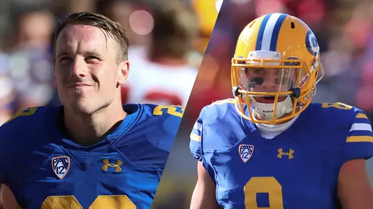 2017-11-30 Pac-12 All-Academic Patrick Laird And Luke Rubenzer
