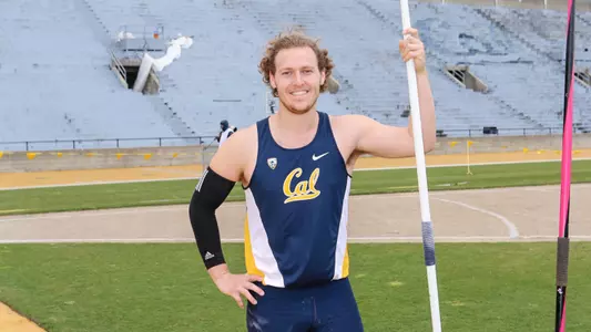 Terence Wilson javelin at Cal Outdoor Opener