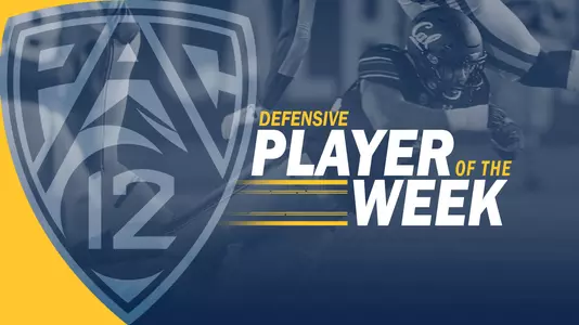 2017-09-18 Devante Downs Pac-12 Defensive Player of the Week