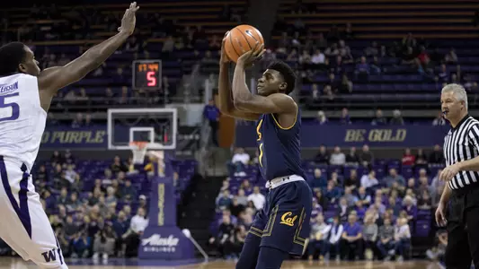 Men’s Basketball: California Golden Bears at Washington Huskies. Photo Credit: Al Sermeno - KLC fotos