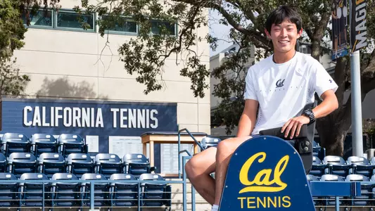 Yuta Kikuchi at the Hellman Tennis Complex