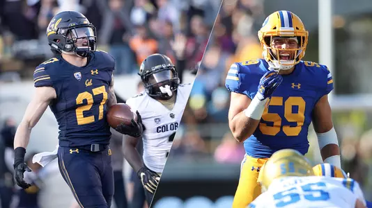 2018-12-12 Athlon Sports All-Pac-12 Team Ashtyn Davis, Jordan Kunaszyk, Camryn Bynum, Evan Weaver, Patrick Mekari