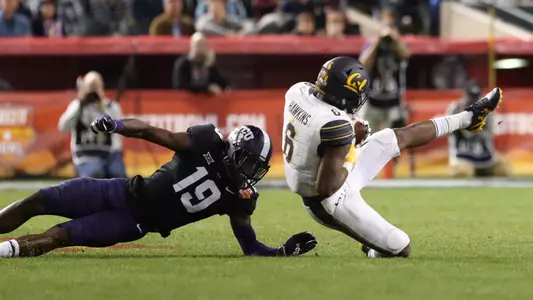 Jaylinn Hawkins interception #3 vs. TCU 2018