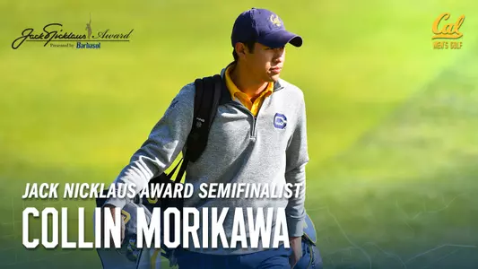 2018-05-01 Collin Morikawa Jack Nicklaus Award Semifinalist