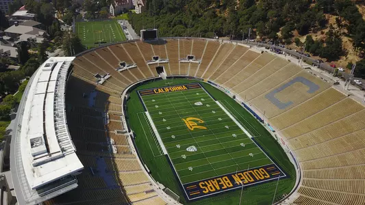 California Memorial Stadium overhead