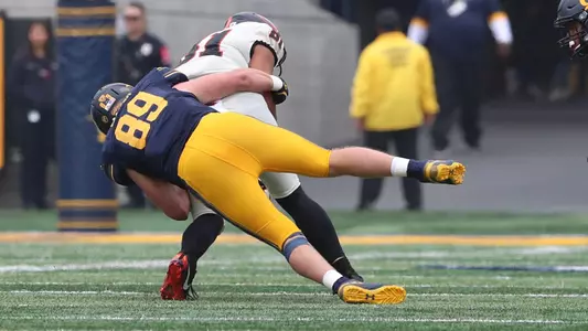 Evan Weaver tackle vs. Oregon State 2019