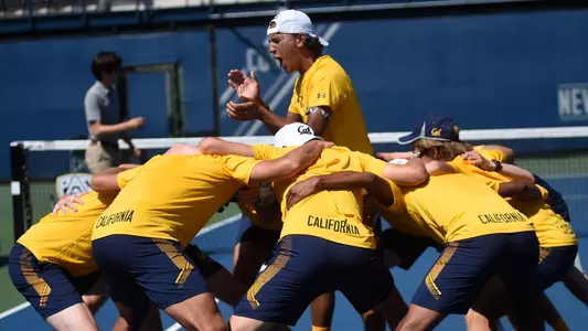 Dominic Barretto leads Cal cheer