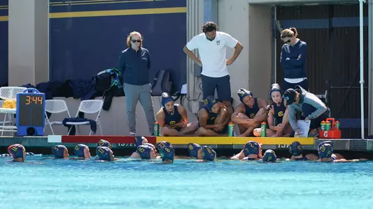 The Cal women's water polo team