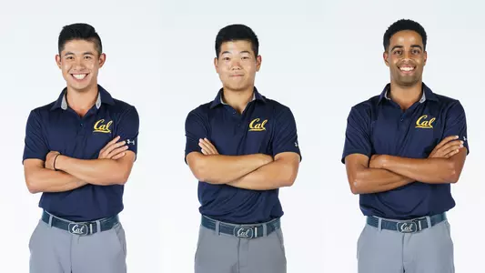 2019-05-16 Kaiwen Liu Collin Morikawa Sebastian Crampton Pac-12 All-Academic
