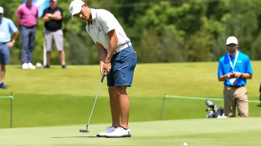 2019-05-25 Collin Morikawa Tough Day Drops Cal Into Tie For Seventh At NCAA's