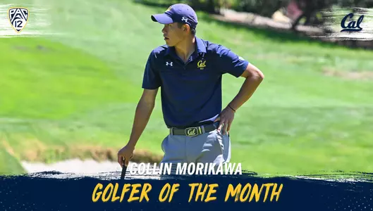 2019-05-06 Collin Morikawa Pac-12 Men's Golfer of the Month