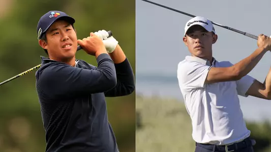 2019-06-16 Byeong Hun An And Collin Morikawa U.S. Open