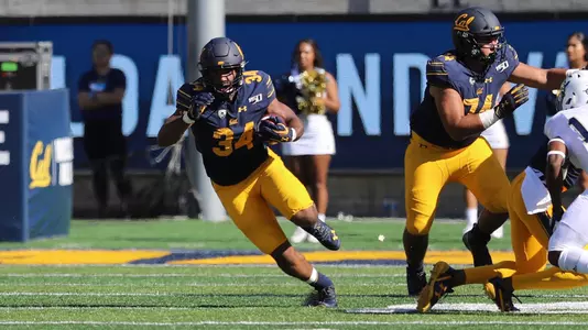 Christopher Brown Jr. run vs. UC Davis 2019