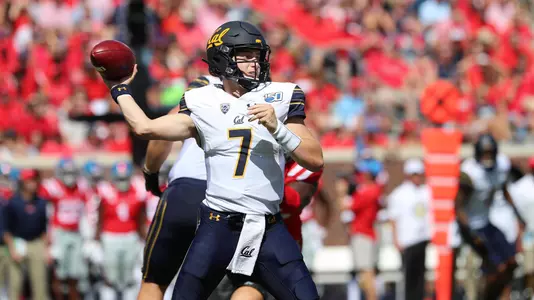 Chase Garbers pass at Ole Miss 2019