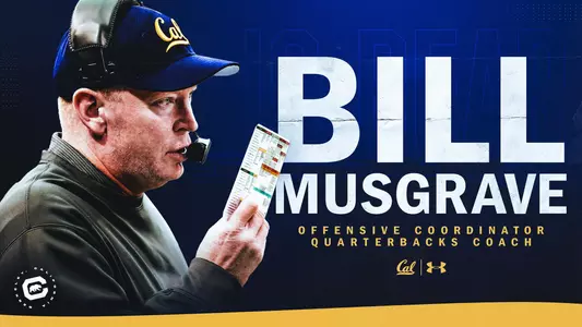 2020-01-03 Cal Hires Bill Musgrave As Offensive Coordinator/QB Coach