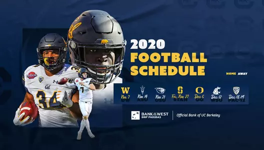2020 Cal Football Schedule