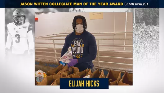 2020-11-17 Hicks A Semifinalist For Jason Witten Collegiate Man Of The Year