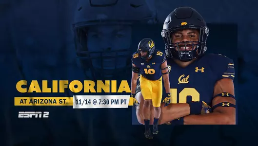 2020-11-08 Cameron Goode Cal-ASU To Kick Off Saturday At 7:30 PM PST On ESPN2