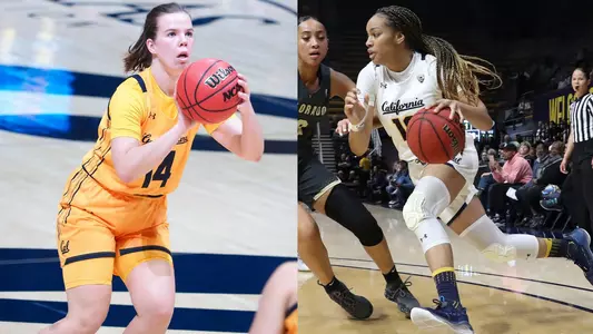 Alma Elsnitz, Jazlen Green Dribbling the Ball