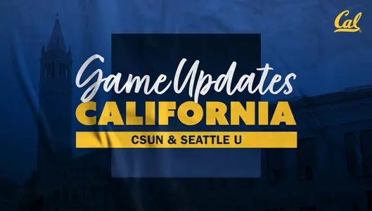 Cal Men's Basketball - 12/17 Schedule Updates