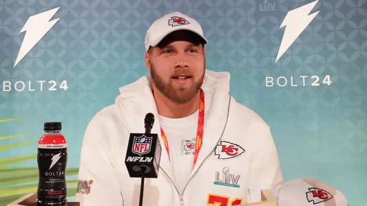 2020-02-02 Mitchell Schwartz Super Bowl LIV Media Day