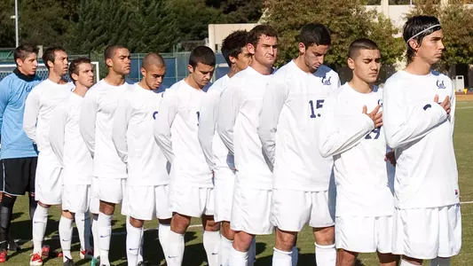 Bears during the Anthem before the 2010 UCSB NCAA game