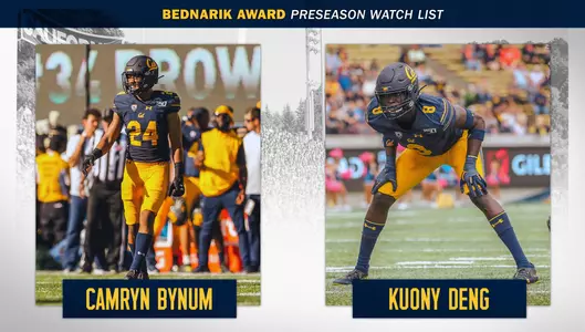 2020-07-13 Camryn Bynum And Kuony Deng Bednarik Award Preseason Watch List