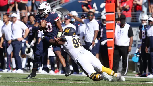 Ethan Saunders sack at Arizona 2021
